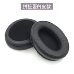 Earpads Coussinets de Rechange Coussinets d'oreille Oreillette de Remplacement Coussins en Mousse pour Casque SONY MDR-7506 7510 7520 CD900ST V6 Épissage Protéine Cuir, Noir