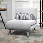 Single Folding Sofa Bed Chair Guest Room 1 Seater Foldable Sofabed Modern Design