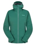 RAB Kinetic 2.0 Jacket, dame Eucalyptus 12 (M)