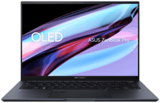 Asus ZenBook Pro 14 OLED, 14.5" 2.8K OLED 120Hz, Intel Core i7-13700H, 16 GB, 1 TB PCIe SSD, GeForce RTX4060, WiFi 6E, bakbelyst tangentbord, Win11 Pro