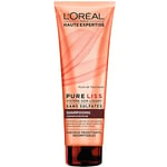 L'Oréal Paris Pure Liss Shampoing Sans Sulfate à l'Huile de Tournesol - Lissage & Discipline - Cheveux Frisés & Indomptables - 250 ml