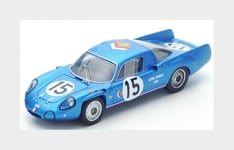 1:43 Spark Renault Alpine A211 #15 1000Km De Paris 1967 Bianchi Grandsire SF113