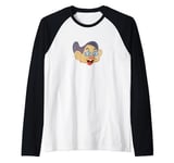 Disney Snow White and the Seven Dwarfs Dopey Diamond Eyes Raglan Baseball Tee