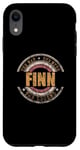 iPhone XR Mens Finn The Man The Myth The Legend First Name Finn Case