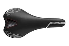 Selle Italia 20I041A007AHC001 Slr TM Manganese Bike Saddle, Black, Size S1