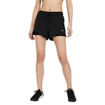 Nike W NK DF FLX ESS 2-in-1 SHRT, Shorts Femme, Black/Black/(White), XS