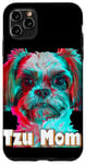 Coque pour iPhone 11 Pro Max Tzu Mom Apparel - Joli design d'amant de chien pour les femmes propriétaires de Tzu