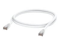 Ubiquiti Unifi - Patch-Kabel - Rj-45 (Hane) Till Rj-45 (Hane) - 2 M - 6 Mm - Stp - Cat 5E - Formpressad, Utomhus, Tvinnad, Robust - Vit