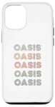 Coque pour iPhone 13 Love Heart Oasis T-shirt Grunge Style vintage Noir