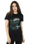 Three Little Pigs Who´s Afraid Of The Big Bad Wolf Cotton Boyfriend T-Shirt