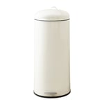 Cream 30 Litre Pedal Bin