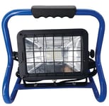 Schwabe puce Projecteur LED 20 W, IP 65 Spot pour extérieur et Chantier de construction, bleu a plus, 1 pièce, 46426