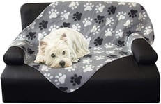 Nobby 60870 Classic Pippa Dog Blanket L x W 70 x 100 cm M Grey