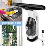 3800W Window Cordless Vacuum Rechargeable Mirror Glass Cleaner Squeegee 150ML
