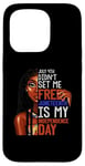 Coque pour iPhone 15 Pro 4 juillet Didnt Set Me Free Juneteenth Is My Independence Day