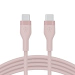 Belkin BoostCharge Flex silicone USB C charger cable, USB-IF certified USB type 