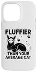 Coque pour iPhone 14 Pro Max Plus moelleux que votre chat moyen Meezer siamois