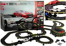 Leantoys Race Track 2 Cars Controllers Slot Cars 1:43