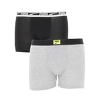 Boxer Puma Puma Boys Logo Patch Boxer 2p Noir