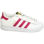 Chaussures adidas  Superstar C White Bopink  BA8382