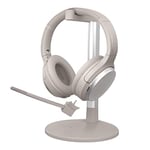 Avantree Eon - Bluetooth Headphones with Detachable Noise-Canceling Mic & Charging Stand for Music & Calls on PC Phone, Wireless & Wired Over Ear Headset with ANC, Replaceable Battery & Roomy Earpads