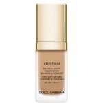 Dolce&Gabbana New Velvet Skin Foundation 30ml (Various Colours) - N370 Bisque