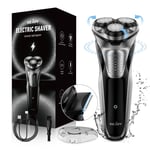 SEJOY Men‘s Electric Shaver Razor Rotary Beard USB Rechargeable Trimmer Cordless