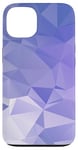 Coque pour iPhone 13 Simple Abstrait Bleu Abstrait Triangle