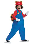 Raccoon Deluxe Super Mario Tanuki Tanooki Video Game Cartoon Boys Costume