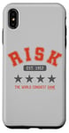 Coque pour iPhone XS Max Risk The World Conquest Game Est. 1957 Retro Logo