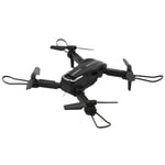 (Black)KY907 Three Sided Obstacle Avoidance Drone Mini Foldable RC Drone Wi RH