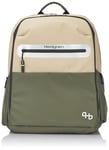 HEDGREN STEM, Sac À Dos Femme, Beige/Olive, One Size