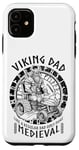 iPhone 11 Funny Viking Dad Medieval Lawn Mower Lawnmower Father Figure Case