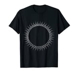 Black Hole Sun - Solar Flare Drawing T-Shirt