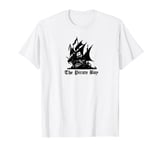 The Pirate Bay Logo Retro Black T-Shirt