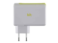 kit: Quad USB Mains Charger 220V 4xUSB 4.8A ‐ USB-laturi