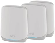 Netgear Orbi RBK763S AX5400 3-kaistainen Mesh Wi-Fi järjestelmä (3kpl)