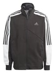 Boys, adidas Sportswear Junior Unisex Tiro Suit Up Track Top - Black, Black, Size 7-8 Years