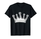 Royal Crown Illustration Elegant and Regal Art Design T-Shirt