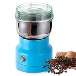 Jackallo Electric Smash Machine Multifunction Small Food Grinder Grain Grinder, Portable Coffee Bean Seasonings Spices Mill Powder Machine For Home And Office