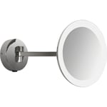 Astro Mascali makeup spejl med lys, Ø21,5 cm, krom