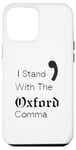 iPhone 12 Pro Max Oxford Comma Funny English Grammar Case