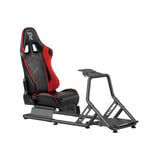 Cockpit SimRacing RANQER - Simulateur automobile avec siège baquet, châssis SimRacing, siège gaming pour simulation voiture