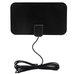 Indoor Hd Tv Antenna High Gain Digital Antenna Signal Receiver Black 170‑2