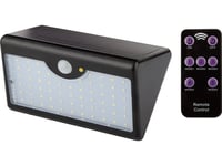 Solar Wall Lamp + Smd Led Remote Control 900 Lm