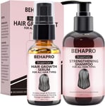 BEHAPRO Rosemary Oil for Hair Growth,w/Hair Growth Serum,Hair Growth Rosemary &