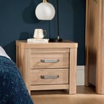 Huntingdon 2 Drawer Bedside Table Storage Unit