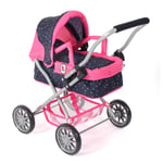 BAYER CHIC 2000 mini barnvagn SMARTY, rosa