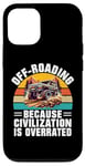 Coque pour iPhone 12/12 Pro Le tout-terrain parce que la civilisation est surestimée