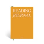 Papier Reading Journal - Yellow, 153mm x 215mm, Hardback | Review 32 Books, Curated Recommendations, Book Club Prompts, Track Borrowed/Lent Books | 85gsm Paper, 3mm Thick Cover | Love Literature